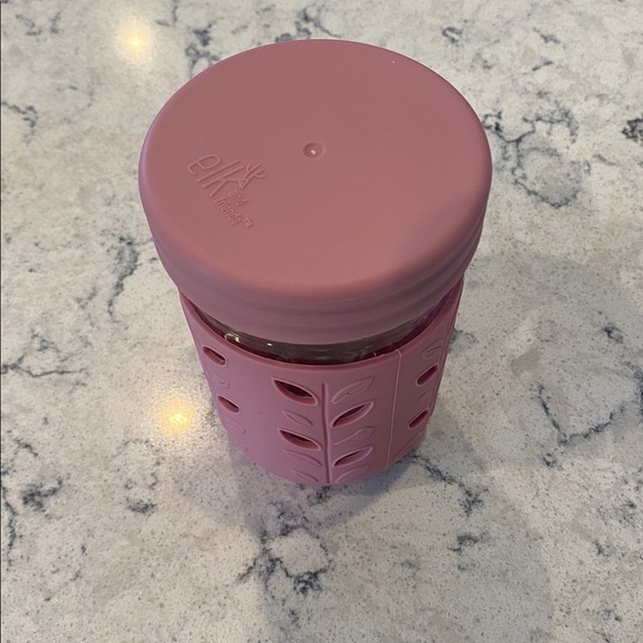 Elk And Friends 8oz Glass Mason Jar Cups Silicone Sleeves 2 Toddler Sippy Cups - Picture 6 of 8